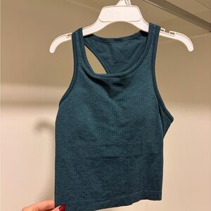 Lululemon Ebb to Street Cropped Racerback Tank Top